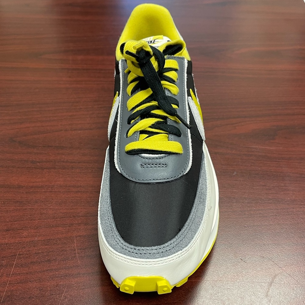 Nike LD Waffle Sacai Undercover “Black Bright Citron” NEW Men’s Size 13 Sneakers - Picture 3 of 8